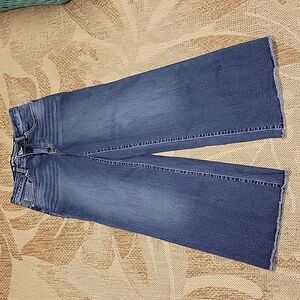 Maurice's wide leg denim - almost new size 10